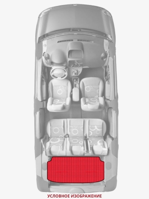 ЭВА коврики «Queen Lux» багажник для Mitsubishi Triton